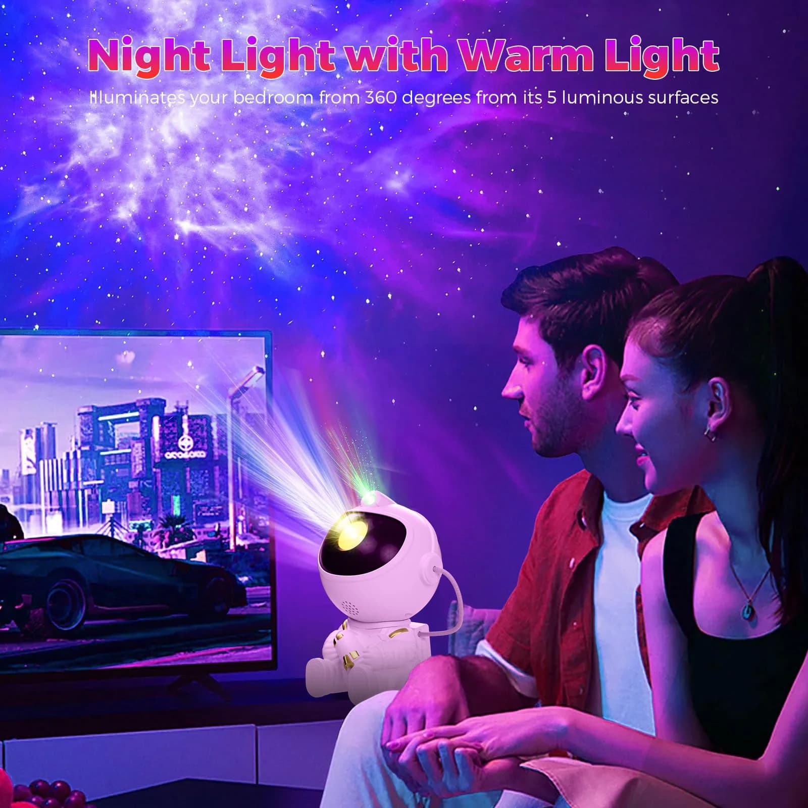 Veilleuse Projecteur LED Astronaute Espace