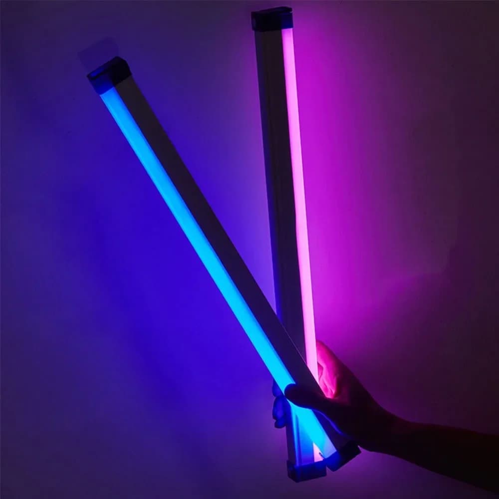 Bâton lumineux RGB USB, 17 cm ou 32 cm