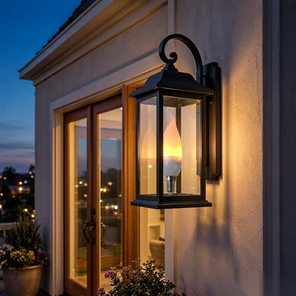 Ampoule LED E14 E27 à Flamme Scintillante